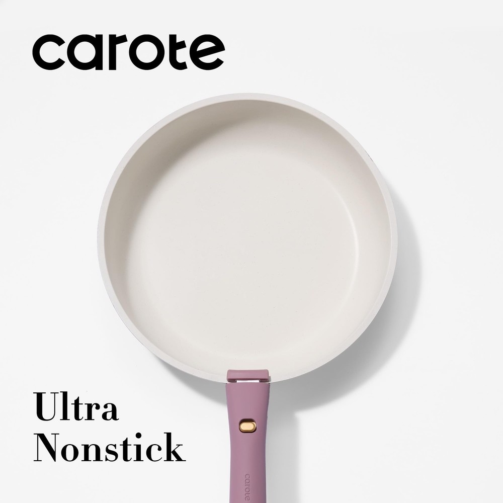 CAROTE 5pcs Pots and Pans Set, Nonstick Cookware Set Detachable Handle,kitchen e