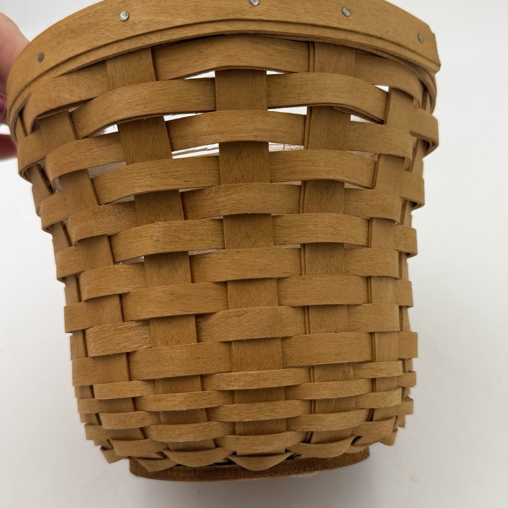 Longaberger Bouquet Basket w/ Protector Marked 2003