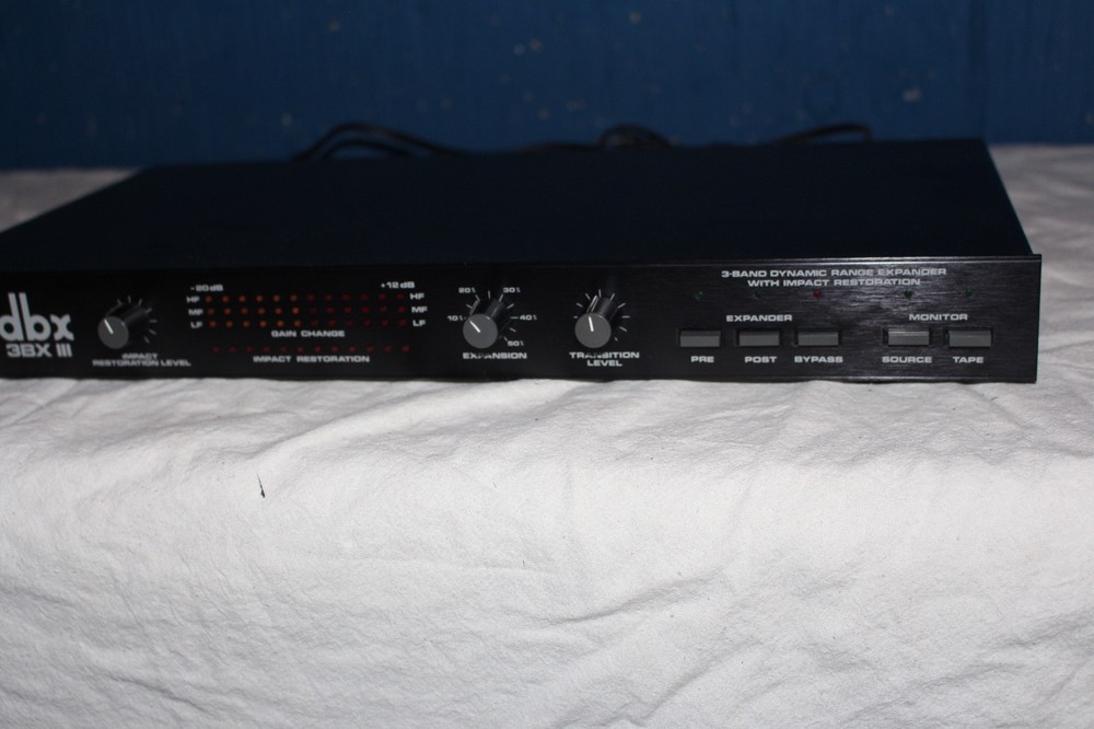DBX 3BX III Dynamic Range Expander with Impact Restoration - Serviced