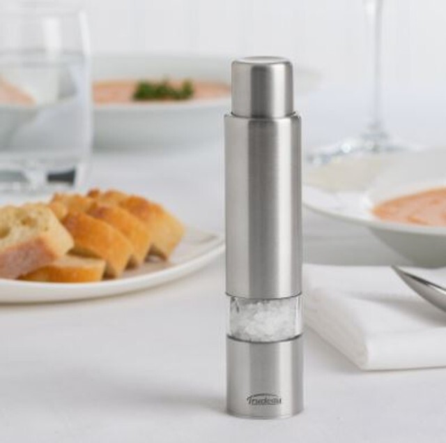 Trudeau One-Hand Thumb Salt Mill, 6" (0713018)