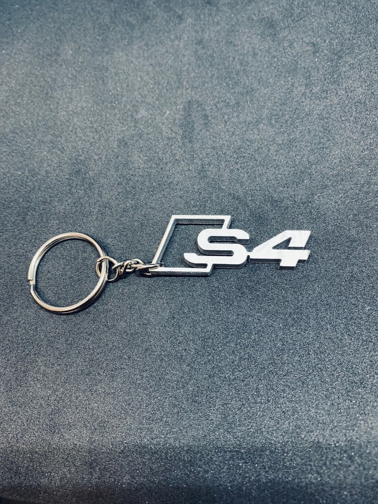 Audi S4 Key Chain, Stainless steel