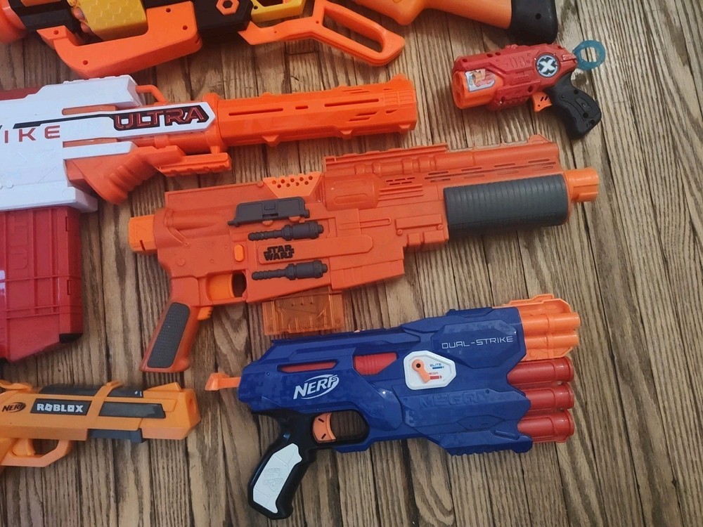 Huge Nerf Mod Lot 15 Blasters