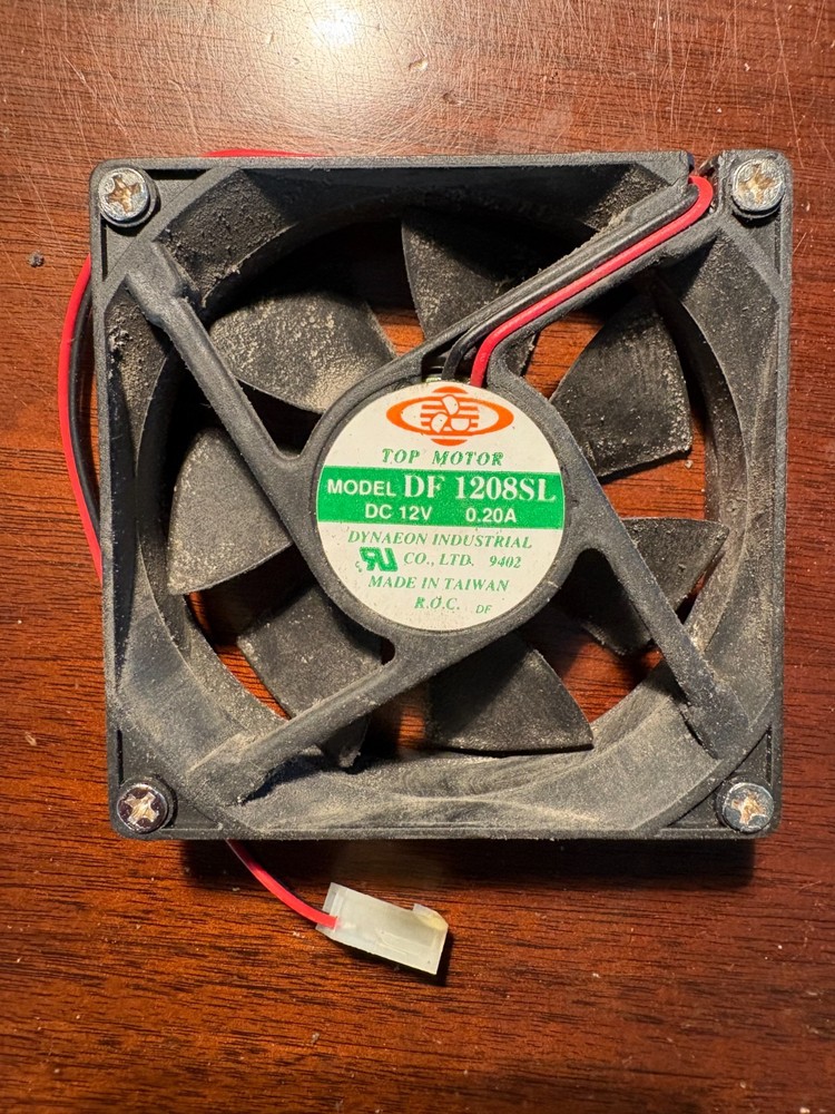 Top Motor Model DF 1208SL Fan