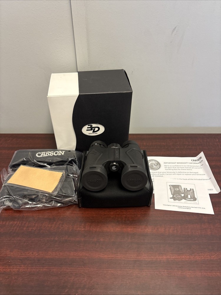 Carson 3D 8x32 Full-Size Waterproof Hunting Binoculars TD-832