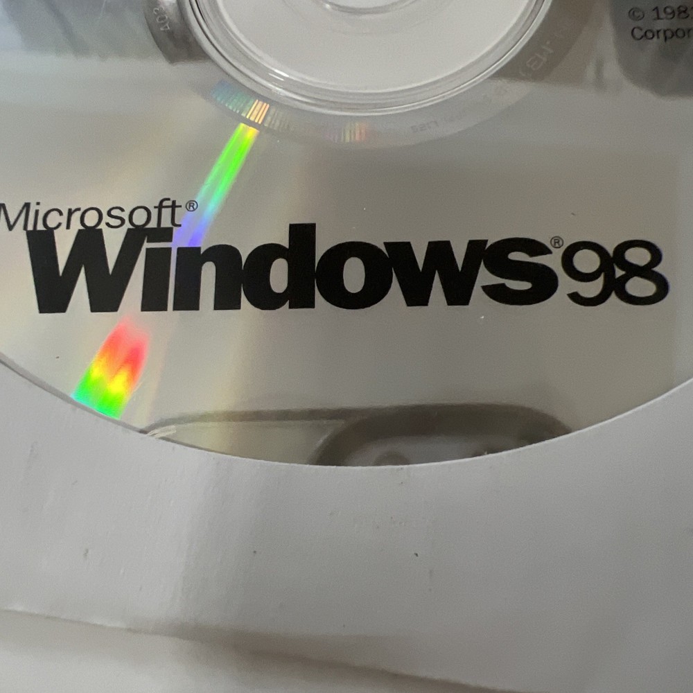 Microsoft Windows 98 Second Edition (2nd Edition) - NEW & Sealed! Product Key