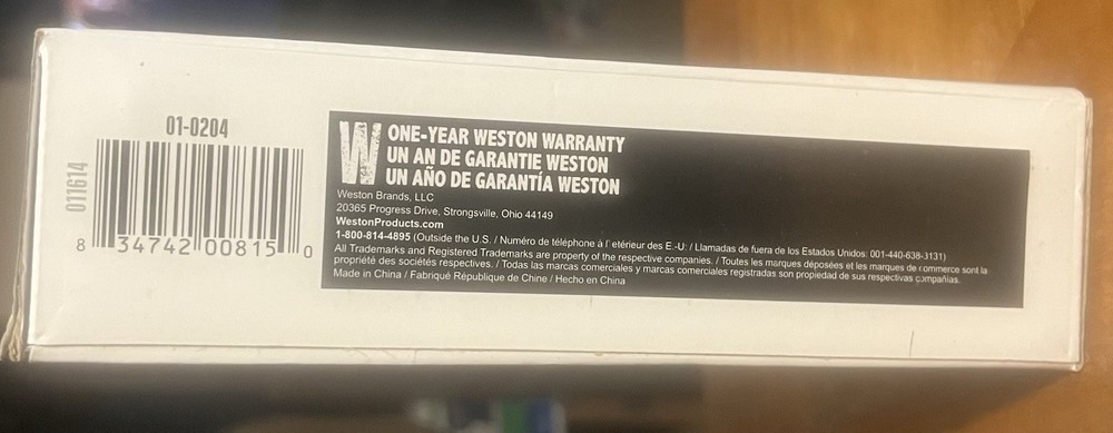 Weston Roma - Linguini Attachment - Part #01-0204