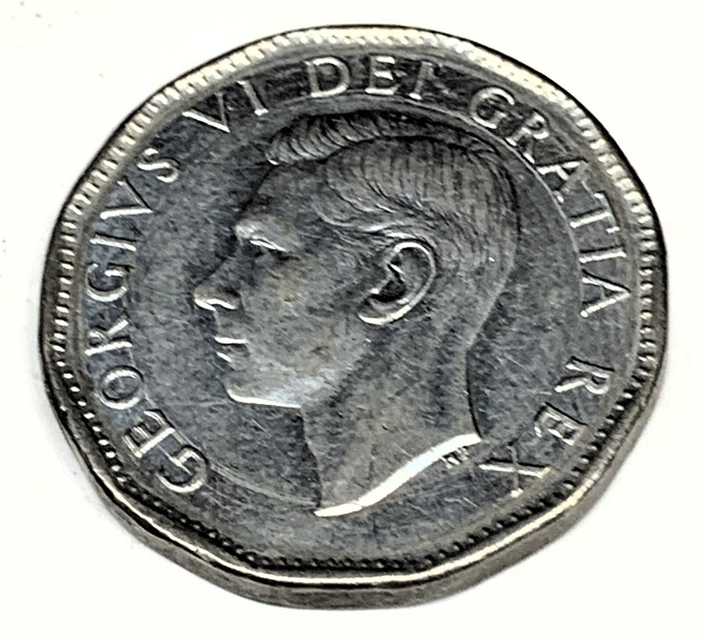 # C8141 CANADA COIN, FIVE CENTS 1952