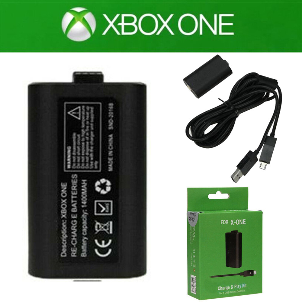 Controller Battery Pack for Xbox One/Xbox Series X|S, 1400mAh Rechargeable Batte