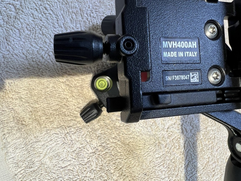 Manfrotto MVH400AHUS Fluid Head - Black