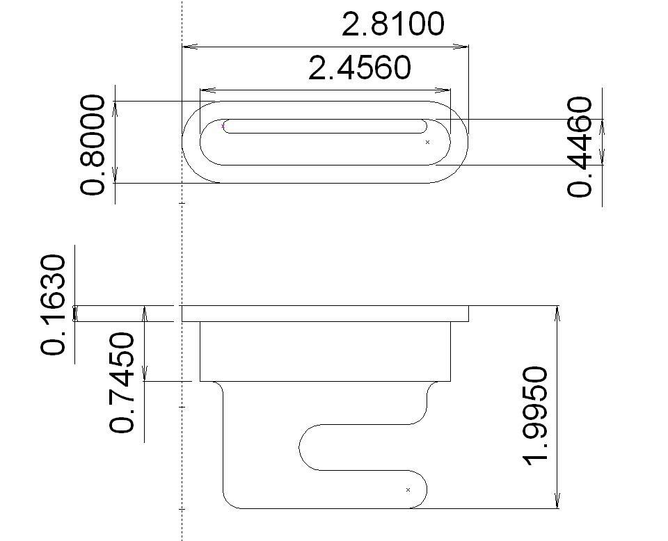 George Nelson Omni wall system mounting bracket hardware - hook only