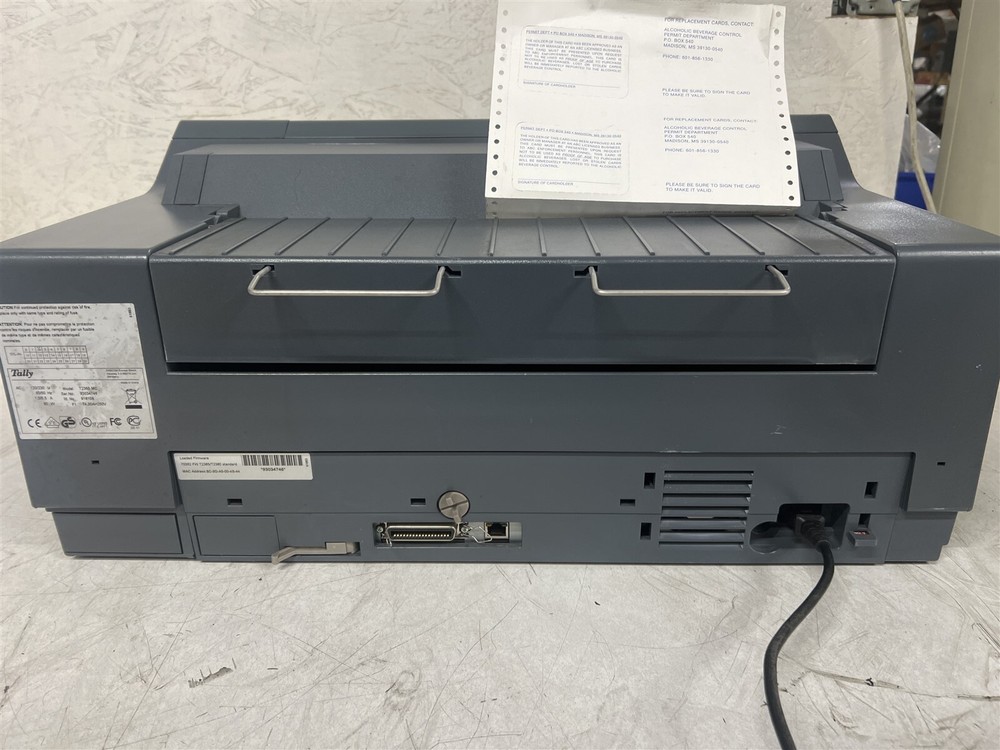 Tally Dascom 4347-i08 Heavy Duty Matrix Printer