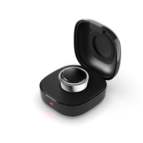 Upgraded Charging Case Compatible with Oura Ring Gen3 Charger Size 9 Black
