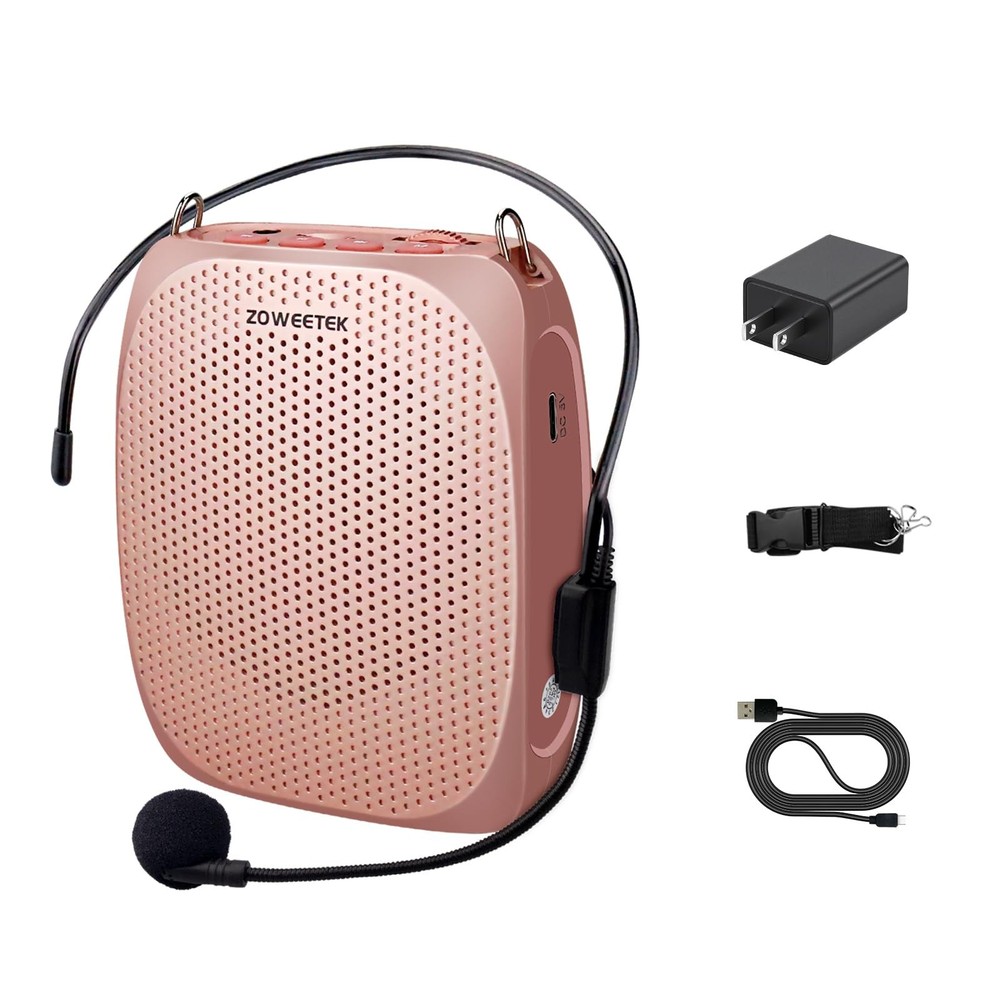 Voice Amplifier Microphone Headset for Teachers, Original Personal Voice Ampl...