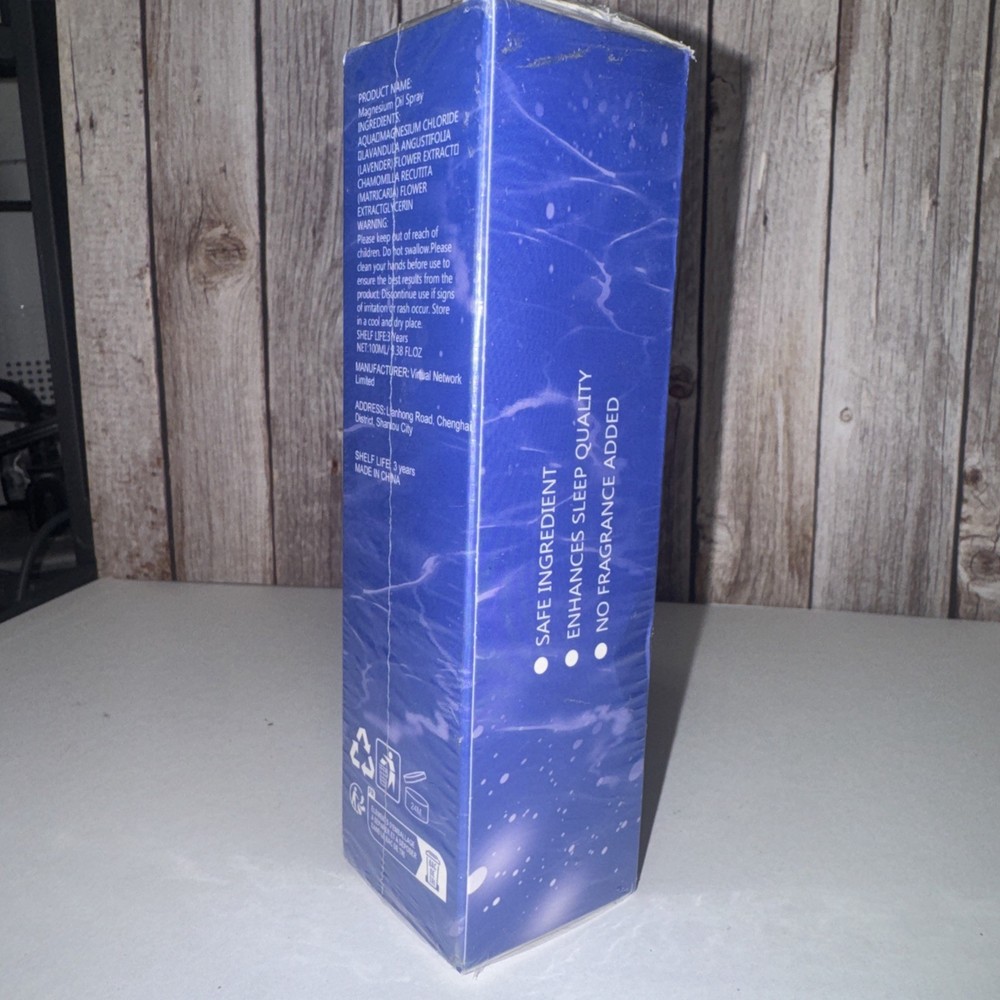 Magnesium Oil Spray. 100 ML. Unscented. New.