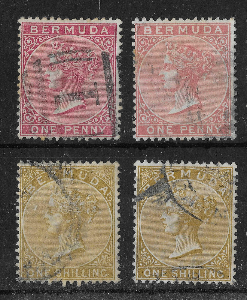 Bermuda 1865-1904 QV Selection (10v)