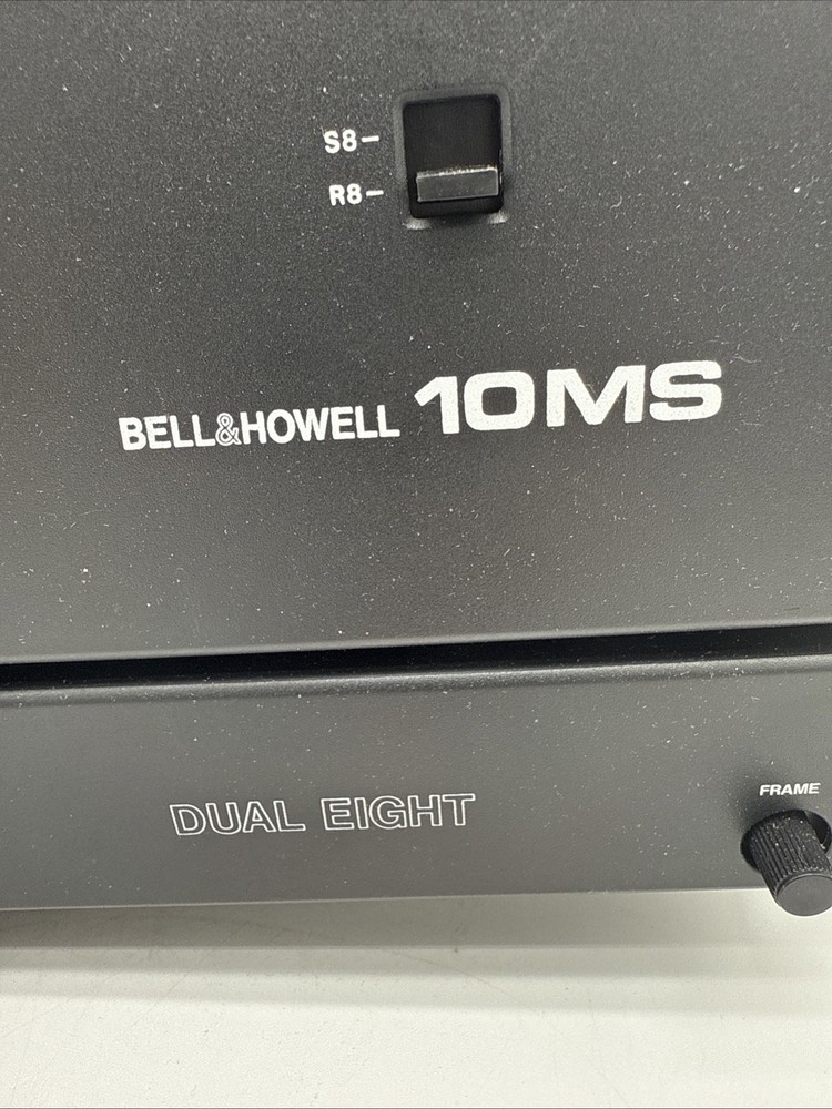 Bell & Howell 10MS Dual Eight 8 MM Projector Untested