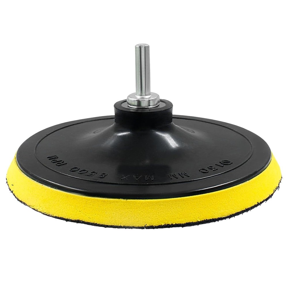 6 Inch Hook & Loop Backing Pad Orbital Sander Polisher Sanding Pad with M14 D...