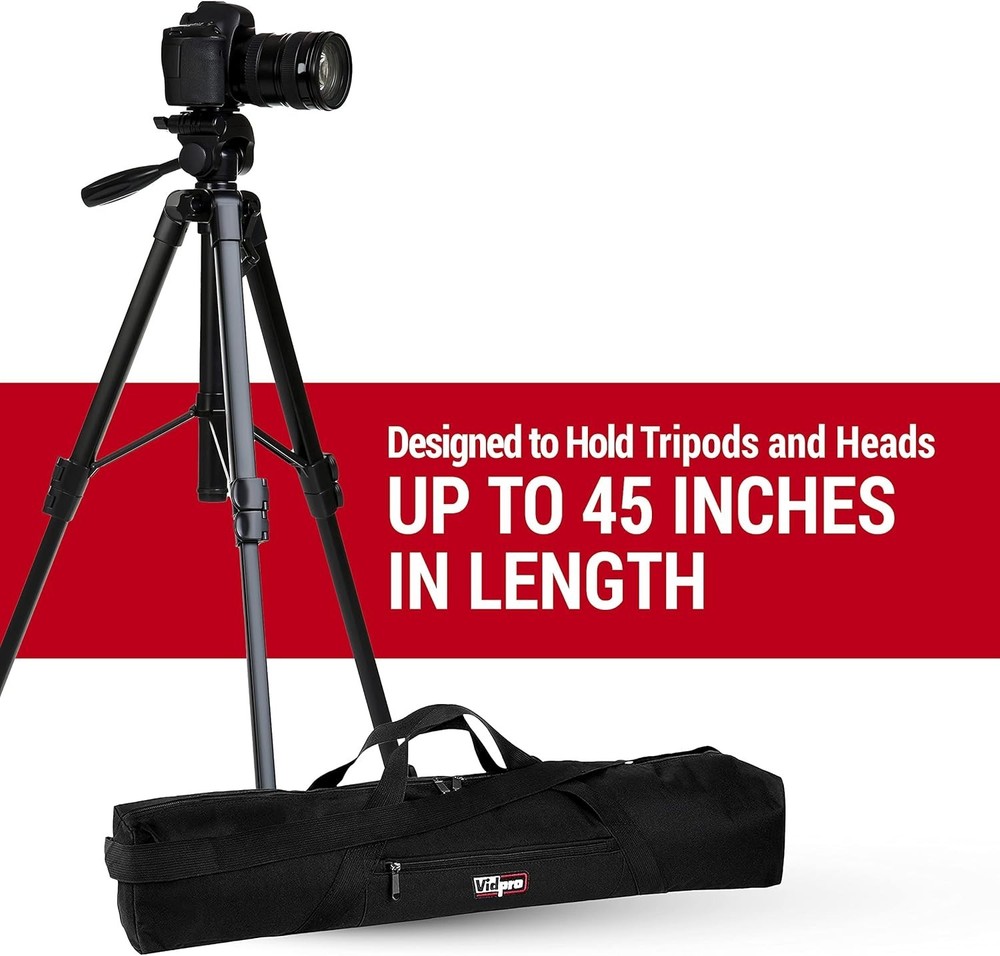 TC-45 Tripod Carrying Case - Heavy Duty Nylon Bag