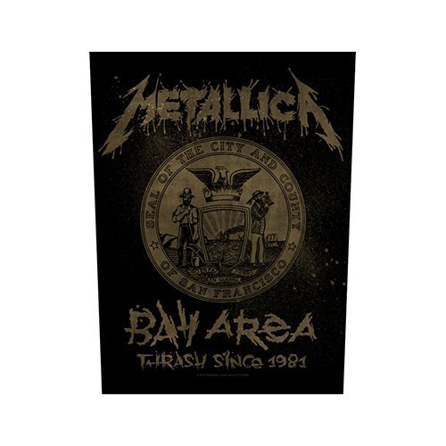 METALLICA official XLG back patch -Bay area thrash