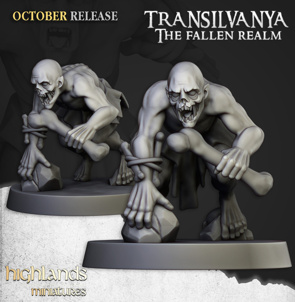 Highland Miniatures - Transilvanya - Ghouls