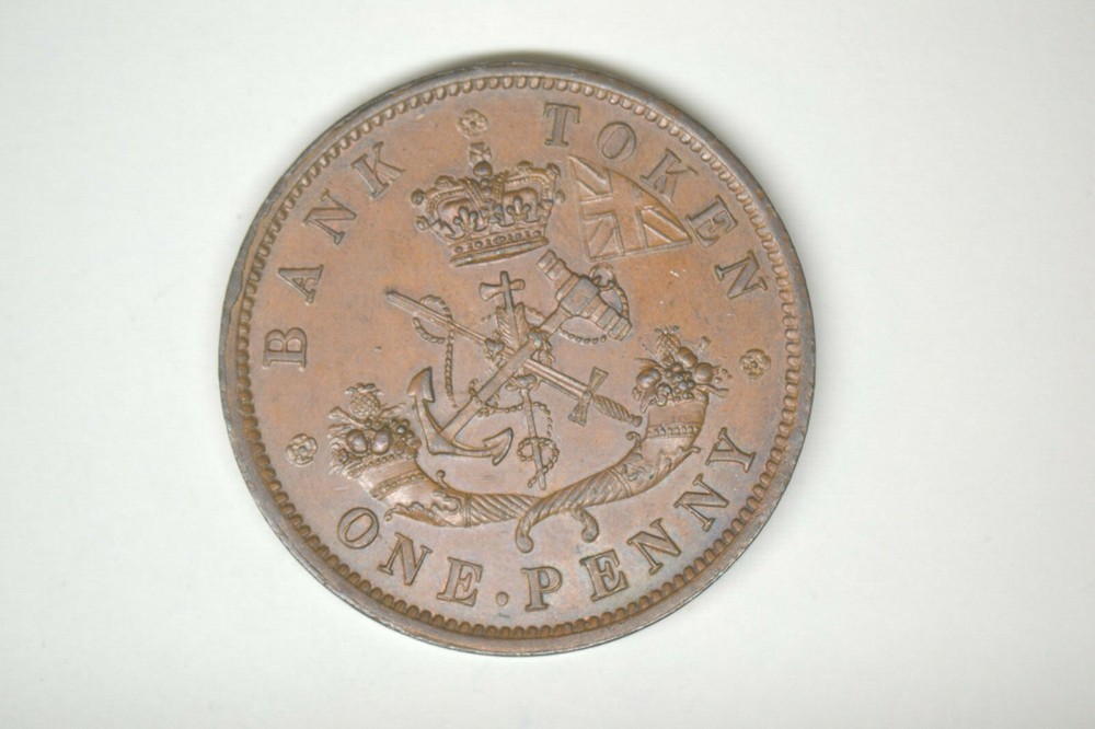Upper Canada: 1854 Penny- Lovely BU