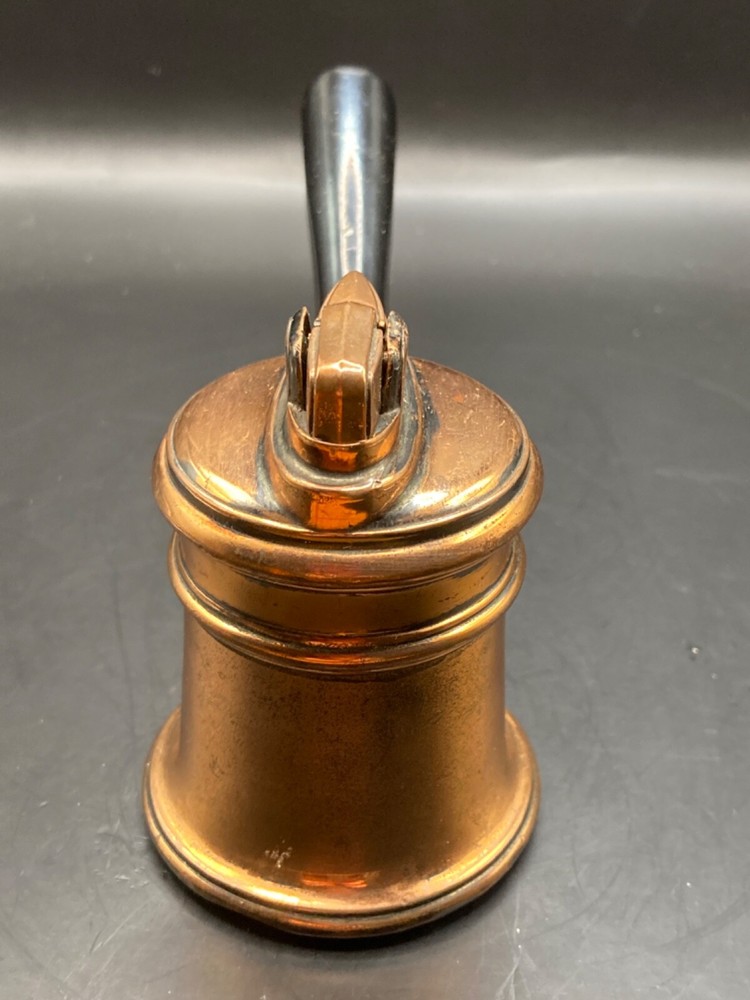 Vintage Ronson “Colony” Bronze with Black handle Table Lighter