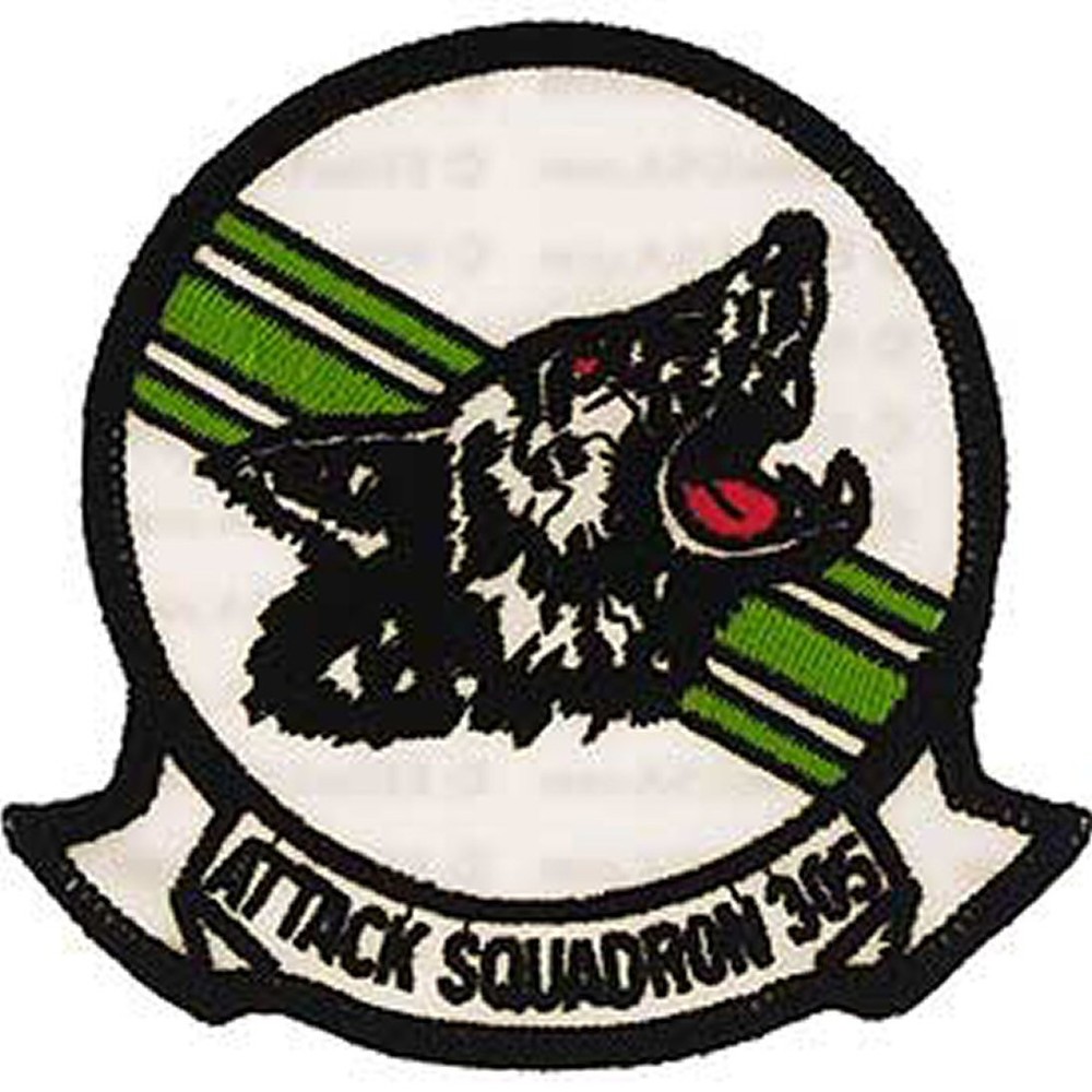 US Air Force 305th Attack Squadron Embroidered Patch