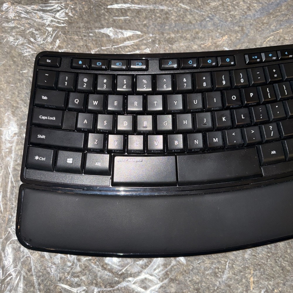 Microsoft Sculpt Comfort Desktop Keyboard Mouse Combo w/box Tested & Works *READ