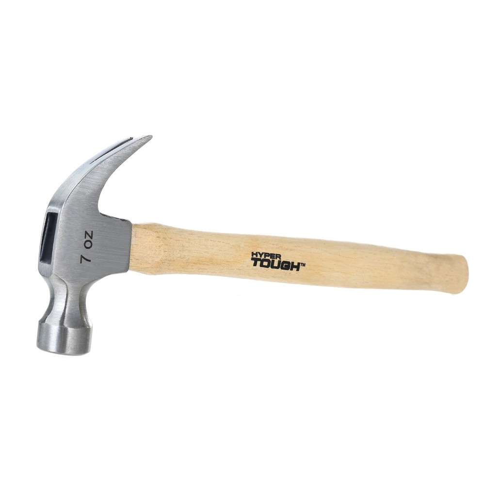 Hyper Tough 7oz Claw Hammer 7oz Head Weight
