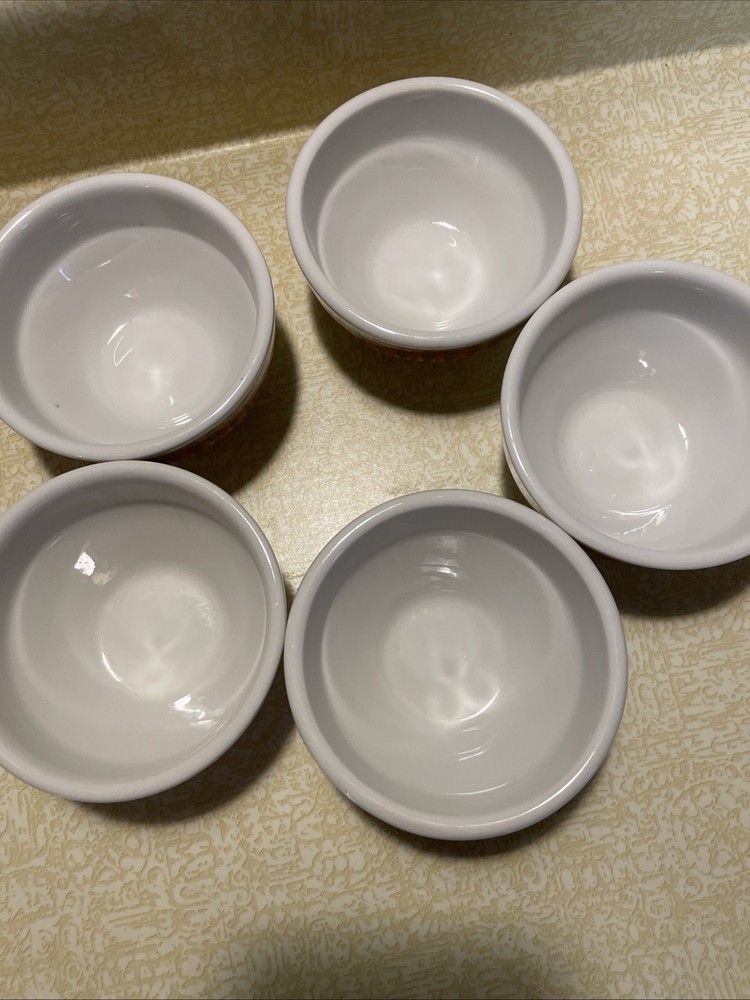 Jackson China Paul McCobb Radiant Pattern, 5 Custard Cups