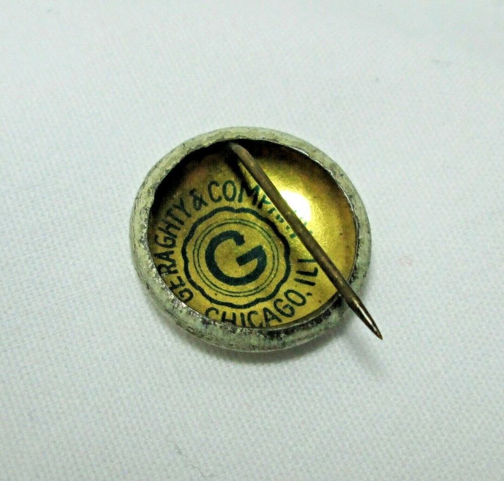 Vintage Red Cross Pin