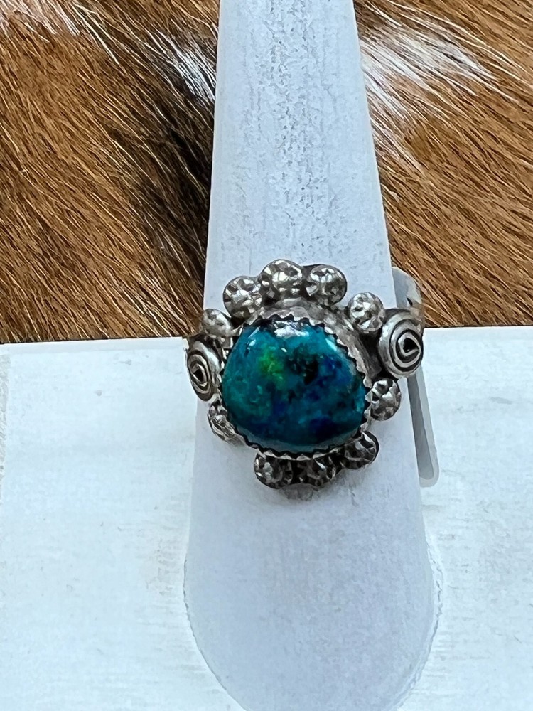 TURQUOISE ~ STERLING ~ RING (9)