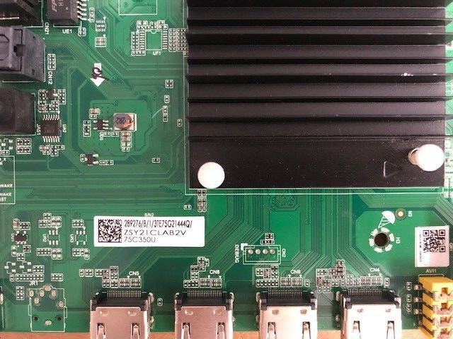 Toshiba 289276 Main Board for 75C350U