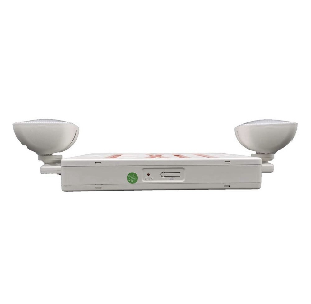 AmazonCommercial Emergency Light Exit Sign Exit Combo with Battery Backup