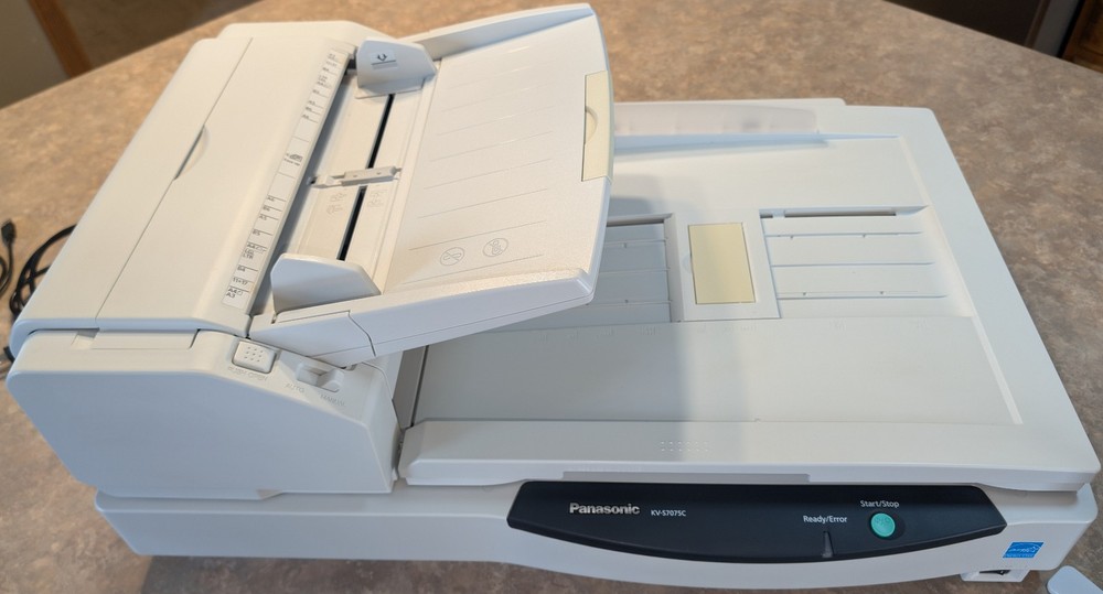 Panasonic KV-S7075C 95ppm Duplex A3 Color Document Scanner Flatbed  - TESTED