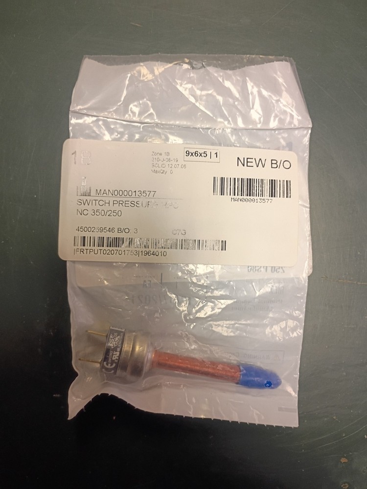 000013577 Welbilt Manitowoc Fan Cycle Pressure Switch