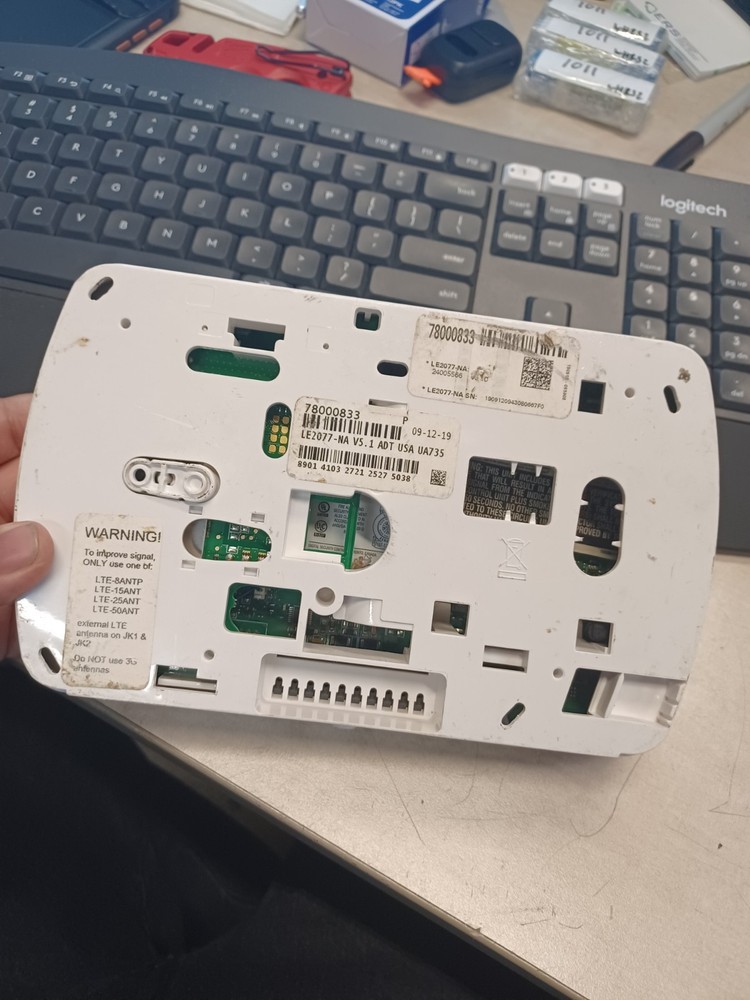 ADT Security Panel #78000833 LE2077-NA V5.1 Unit Only