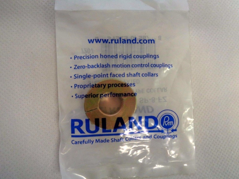 NEW RULAND SP-8-FZ NOMAR CLAMP TYPE COLLAR