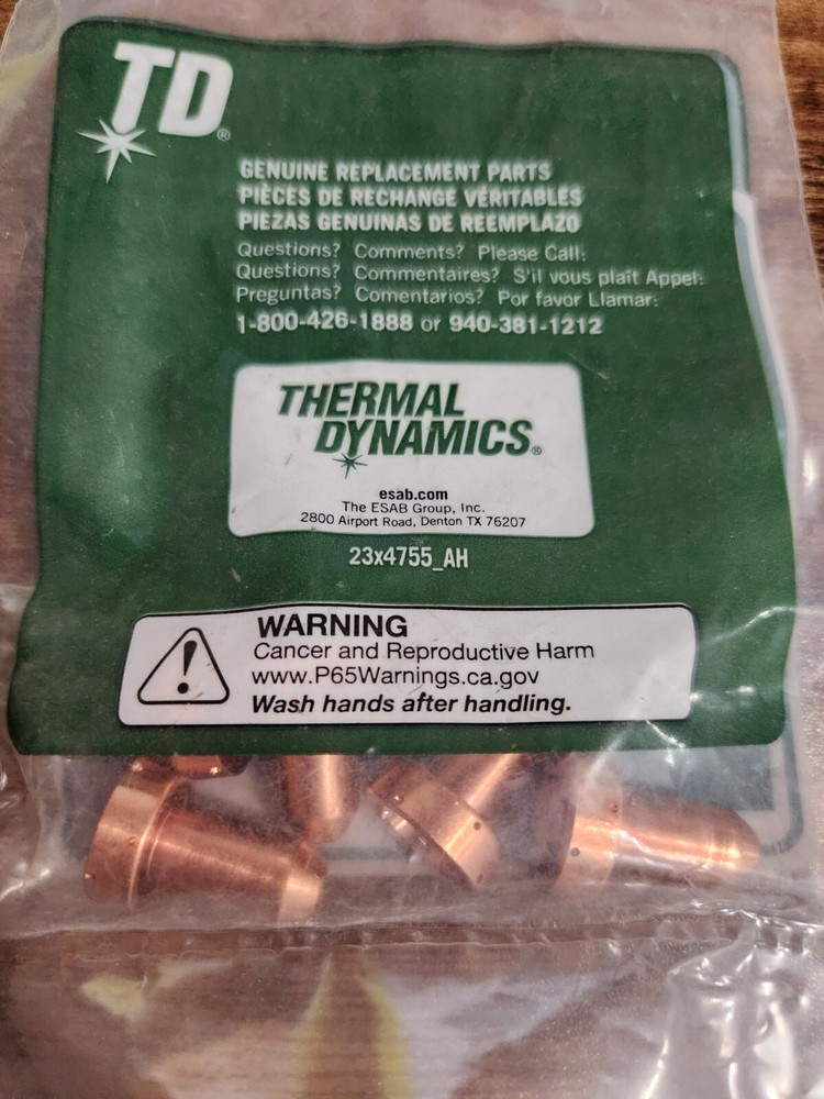 THERMAL DYNAMICS 9-8231 TIP 70A FOR SL60/SL100 TORCH, 5 PACK