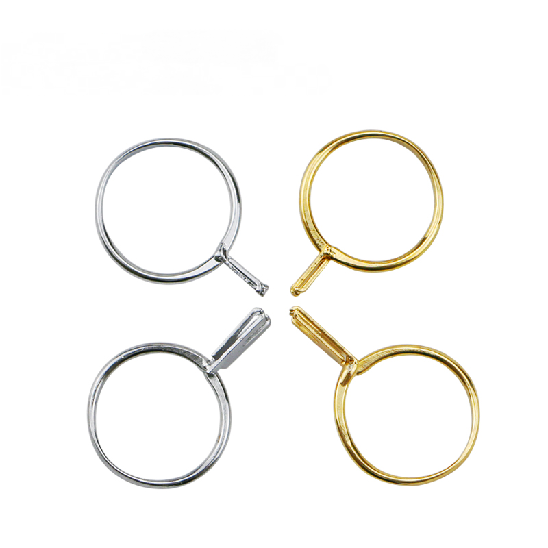 Gold & Silver Display Ring Gemstone Holder Jewellery Spring Prong Claw Gem