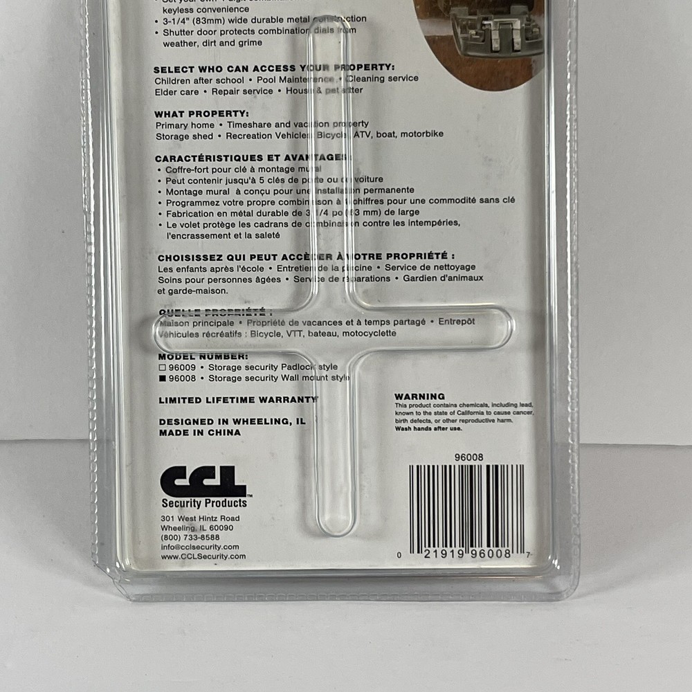 Dial Combination Lock 960 Series Security Wall Mount Dial Lock Sesamee 96008