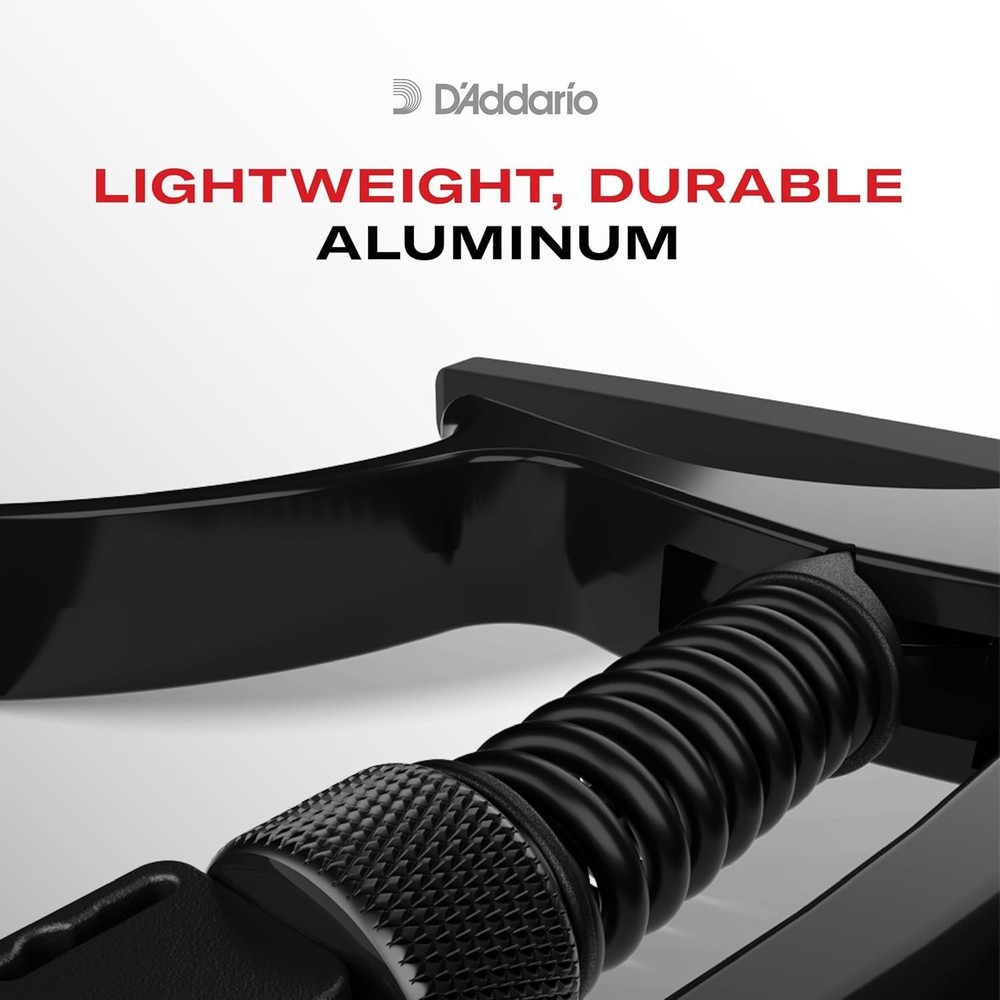 Silver Guitar Capo - Micrometer Adjustment