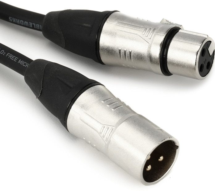 Gator Cableworks Backline Series Microphone Cable - 20 foot (5-pack)