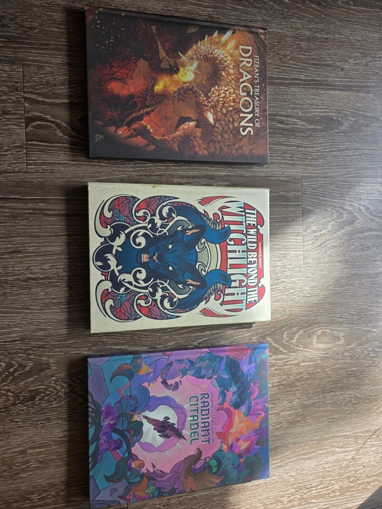 3x D&D Expansion Books. Alternate Covers