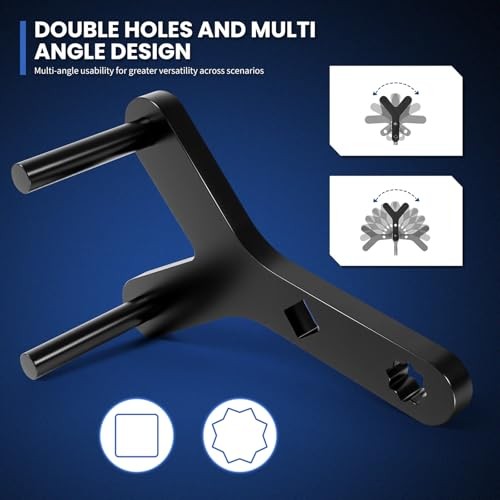Lower Control Arm Prying Tool Kit,1/2" Drive Suspension Removal 3PCS