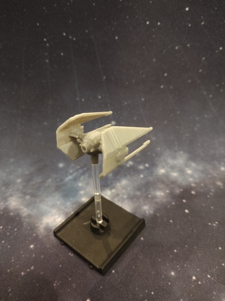 X-wing miniatures game proxy Resin Print of Tie Interceptor