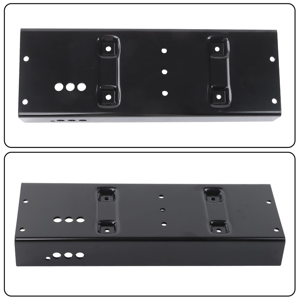 Universal Winch Mounting Plate 10" x 4.5" Raised Bolt Pattern 15,000 lbs