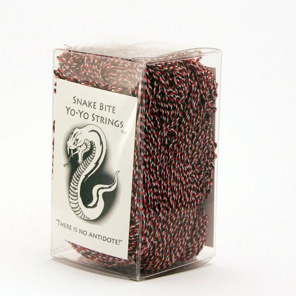 100 Snake Bite Yo-Yo Strings - 100% Polyester Strings- Redbelly Snake