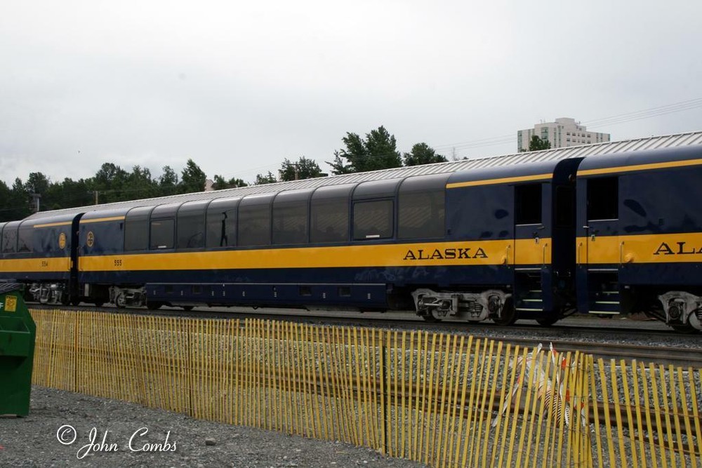Alaska Railroad Passenger Modern HO Scale Decal Set