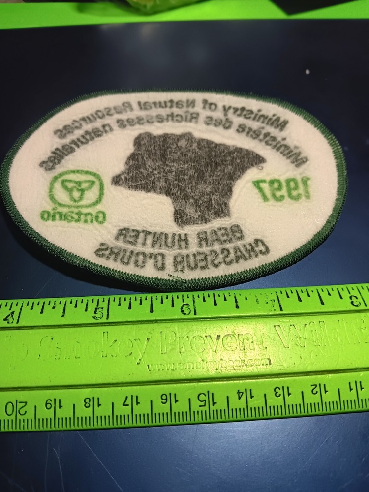 Patch- Bear Hunter Ontario 1997 (23-2680O)